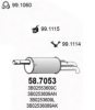 VW 3B0253609E End Silencer